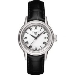 RABAT ZEGAREK TISSOT T-CLASSIC T085.410.16.013.00. Białe zegarki męskie TISSOT, ze stali. W wyprzedaży za 924,00 zł.
