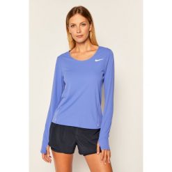 Koszulka techniczna NIKE Dri-Fit CJ2020. Niebieskie koszulki damskie polo Nike, xl, bez wzorów, polo, bez rękawów, bez kaptura, dri-fit (nike). W wyprzedaży za 149,00 zł.
