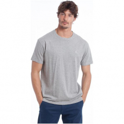 Polo Club C.H.A T-Shirt Męski Xxl Szary. Szare koszulki męskie Polo Club C.H..A, xxl, bez wzorów, polo, bez rękawów. W wyprzedaży za 89,00 zł.