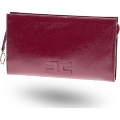 TOREBKA ELISABETTA FRANCHI. Czerwone torebki worki damskie Elisabetta Franchi, bez wzorów, ze skóry ekologicznej, bez dodatków. Za 349,50 zł.