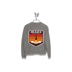 Bluza Mars Space Mission Męska. Szare bluzy męskie Failfake, s, bez wzorów, bez kołnierzyka, bez rękawów, bez kaptura. Za 170,00 zł.