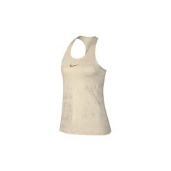 Topy na ramiączkach / T-shirty bez rękawów Nike CAMISETA Pro. Brązowe topy damskie Nike, l, bez wzorów, bez kołnierzyka. Za 163,04 zł.