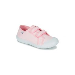 Buty Dziecko Citrouille et Compagnie GLASSIA. Różowe trampki dziewczęce Citrouille et Compagnie, bez wzorów, bez zapięcia. Za 77,40 zł.