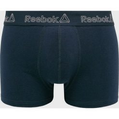 Reebok - Bokserki (3 pack). Niebieskie bokserki męskie Reebok, bez wzorów, z elastanu. Za 139,90 zł.