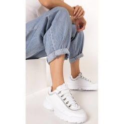 Białe Sneakersy Daphnia. Białe sneakersy damskie Born2be. Za 119,99 zł.