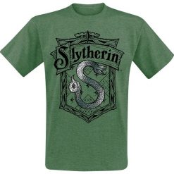 Harry Potter Slytherin - Shrewder T-Shirt zielony. Zielone t-shirty męskie marki Harry Potter, l. Za 74,90 zł.