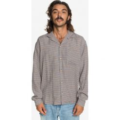 Quiksilver Originals Camp Koszula Szary Beżowy. Szare koszule męskie Quiksilver, s, bez wzorów, z bawełny, bez kołnierzyka, z długim rękawem. Za 307,95 zł.