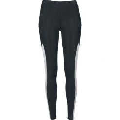 Urban Classics Ladies Tech Mesh Striped Leggings Legginsy czarny/biały. Czarne legginsy marki Urban Classics, xs, w paski, z meshu. Za 94,90 zł.