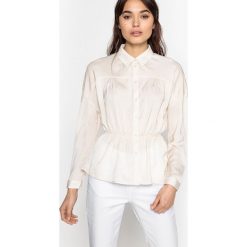 Koszule body: Koszula prosta, z kołnierzem polo, gładka