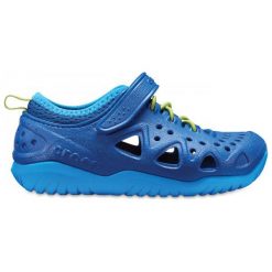 Crocs Buty Dziecięce Swiftwater Play Shoe K Blue Jean 28,5 Niebieskie. Niebieskie buciki niemowlęce marki Crocs. W wyprzedaży za 139,00 zł.