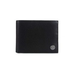 Portfele Calvin Klein Jeans K50K504639 POP-WORK. Czarne portfele męskie Calvin Klein Jeans, bez wzorów, z jeansu. Za 248,38 zł.