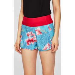 Desigual Sport - Szorty. Niebieskie spodenki sportowe damskie marki Desigual Sport, s, bez wzorów, z elastanu, sportowe, z podwyższonym stanem. Za 179,90 zł.