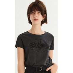 T-shirt Batman - Szary. Szare t-shirty damskie marki Sinsay, s, z motywem z bajki. W wyprzedaży za 14,99 zł.