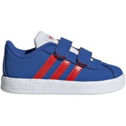 Buty ADIDAS dla niemowlaka VL COURT EE6910. Buciki niemowlęce Adidas, z materiału, na rzepy. Za 109,00 zł.