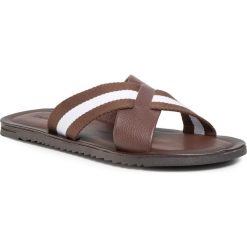 Klapki SALAMANDER - Jamie 31-75107-04 Brown/White. Pomarańczowe klapki męskie Salamander, bez wzorów, ze skóry ekologicznej. W wyprzedaży za 209,00 zł.