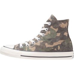 Converse CHUCK TAYLOR ALL STAR Tenisówki i Trampki wysokie green/chocolate. Brązowe tenisówki damskie Converse, z materiału. W wyprzedaży za 322,15 zł.