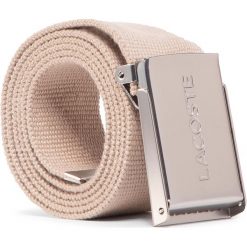Pasek Męski LACOSTE - RC2012 Pink Madra C87. Brązowe paski męskie Lacoste, w paski, z materiału. Za 179,00 zł.