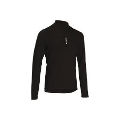 Koszulka długi rękaw na rower ROADCYCLING ESSENTIEL męska. Czarne koszulki sportowe męskie marki B'TWIN, s, rowerowe. Za 39,99 zł.