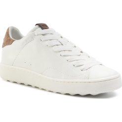 Sneakersy COACH - C101 Ltr Cdc G3947 231756 White/Tan. Białe półbuty damskie Coach, ze skóry. Za 839,00 zł.