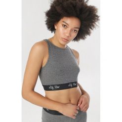 Szary Top Daemnara. Szare topy damskie Born2be, s, bez wzorów, bez rękawów. Za 29,99 zł.