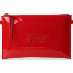 Versace Jeans - Damska torebka na ramię, czerwony. Czerwone torebki klasyczne damskie Versace Jeans, z haftami, z jeansu, na ramię, lakierowane, z haftem. Za 379,95 zł.