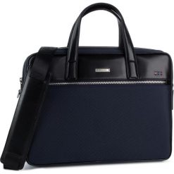 Torba na laptopa WITTCHEN - 88-3U-201-7 Granatowy. Niebieskie torby męskie skórzane Wittchen, bez wzorów, ze skóry. W wyprzedaży za 369,00 zł.