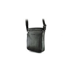 Czarna skórzana stylowa listonoszka saszetka brodrene bl08. Czarne torby męskie skórzane Brødrene, w paski, ze skóry, eleganckie, na ramię. Za 129,00 zł.