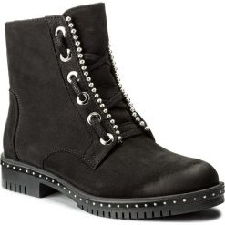 Botki CARINII - B4254 360-000-POL-C50. Czarne buty zimowe damskie marki Carinii, z nubiku. W wyprzedaży za 249,00 zł.