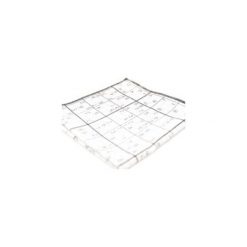 Poszetka Sudoku. Czarne poszetki męskie marki Edyta kleist, bez wzorów, z bawełny. Za 49,00 zł.