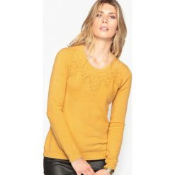 Kardigany damskie: Sweter z wypukłym wzorem