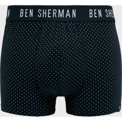 Ben Sherman - Bokserki (2-pack). Niebieskie bokserki męskie Ben Sherman, bez wzorów, z elastanu. W wyprzedaży za 49,90 zł.