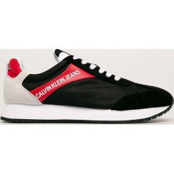 Calvin Klein Jeans - Buty. Białe sneakersy męskie Calvin Klein Jeans, na sznurówki. Za 449,90 zł.