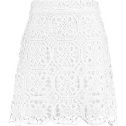 Spódniczki: Endless Rose SCALLOP LACE ALINE SKIRT Spódnica trapezowa offwhite