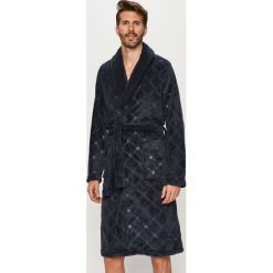 Henderson - Szlafrok. Niebieskie szlafroki męskie Henderson, xl, bez wzorów, z poliesteru, bez rękawów, z kapturem. Za 169,90 zł.