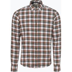 DENIM by Nils Sundström - Koszula męska, czerwony. Czerwone koszule męskie na spinki DENIM by Nils Sundström, m, w kratkę, z denimu. Za 179,95 zł.