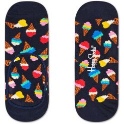 Happy Socks - Skarpety Ice Cream. Niebieskie skarpetki męskie marki Happy Socks, z elastanu. Za 32,90 zł.