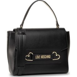 Torebka LOVE MOSCHINO - JC4274PP0AKN0000 Nero. Czarne torebki klasyczne damskie Love Moschino, bez wzorów, ze skóry ekologicznej, klasyczne, bez dodatków. W wyprzedaży za 659,00 zł.