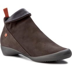 Botki damskie lity: Botki SOFTINOS - Farah P900085533 Dk Brown/Navy