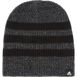 Czapka adidas - 3s Beanie BR9927 Black/Black/White. Szare czapki męskie Adidas, z materiału. Za 59,95 zł.