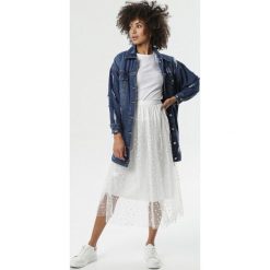 Biała Spódnica Oceane. Białe spódniczki damskie Born2be, s, bez wzorów, eleganckie, midi. Za 99,99 zł.