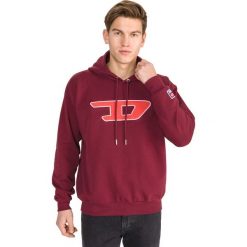 Diesel S-Division-D Bluza Czerwony. Czerwone bluzy męskie Diesel, s, z haftami, z bawełny, bez kołnierzyka, bez rękawów, bez kaptura. Za 566,95 zł.