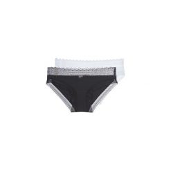 Figi DIM SEXY FASHION X2. Czarne skarpetki damskie DIM, bez wzorów. Za 79,00 zł.