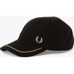Fred Perry - Męska czapka z daszkiem, czarny. Czarne czapki męskie Fred Perry, bez wzorów, sportowe. Za 229,95 zł.