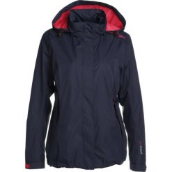 CMP WOMAN ZIP HOOD JACKET Kurtka przeciwdeszczowa blue/ibisco. Niebieskie kurtki sportowe damskie CMP, z poliesteru. W wyprzedaży za 356,15 zł.