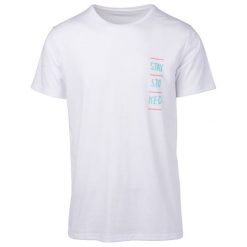 Rip Curl T-Shirt Męski Stay Stoked Ss Tee Xl Biały. Białe koszulki męskie Rip Curl, xl, z nadrukiem, bez kołnierzyka. Za 117,00 zł.
