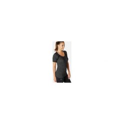 Koszulka krótki rękaw Gym & Pilates 530 damska. Szare t-shirty damskie NYAMBA, xl, bez wzorów, z elastanu, sportowe, bez kołnierzyka. Za 64,99 zł.