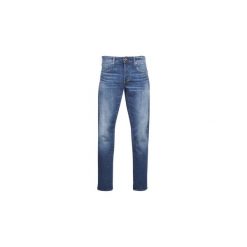Jeansy straight leg G-Star Raw 3302 STRAIGHT. Niebieskie jeansy męskie G-Star RAW, m, bez wzorów, retro. Za 439,00 zł.