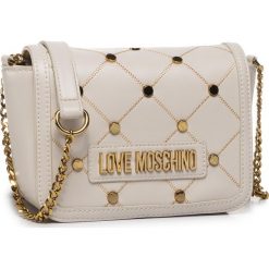 Torebka LOVE MOSCHINO - JC4099PP1ALP0110 Avorio. Brązowe torebki klasyczne damskie Love Moschino, bez wzorów, ze skóry ekologicznej, wizytowe, bez dodatków. W wyprzedaży za 669,00 zł.
