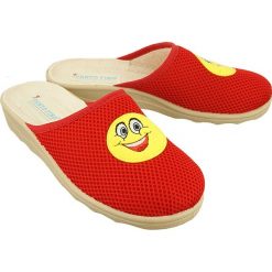 PANTO FINO RITA-2-M75 czerwony, kapcie damskie. Czerwone kapcie damskie Panto Fino. Za 79,90 zł.