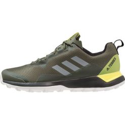 Adidas Performance TERREX CMTK Obuwie hikingowe base green/grey one/shock yellow. Zielone buty sportowe męskie adidas Performance, z materiału, outdoorowe. Za 399,00 zł.